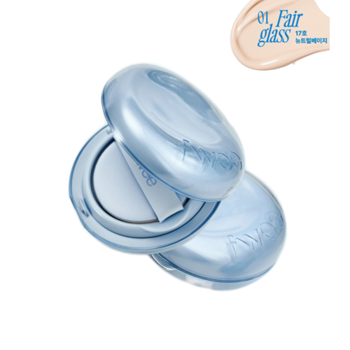 Fwee - Base de maquillage Cushion - 01: Fair Glass