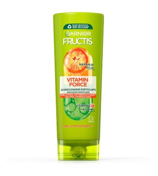 Garnier - Après-shampooing anti-chute Fructis à l'orange rouge, vitamine C et biotine pour cheveux à tendance à tomber - 300 ml