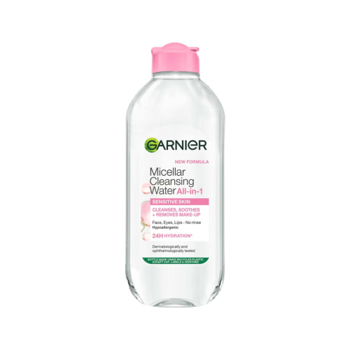 Garnier - Eau Micellaire tout-en-un 400ml - Tous types de peaux