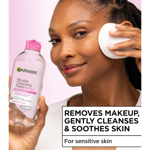 Garnier - Eau Micellaire tout-en-un 400ml - Tous types de peaux