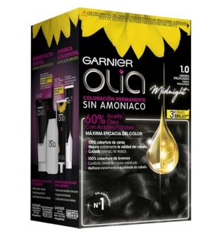 Garnier - Olia Color - 1.0: Noir profond