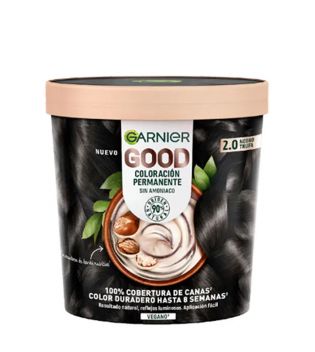 Garnier - Coloration permanente sans ammoniaque Good - 2.0 : Truffe noire