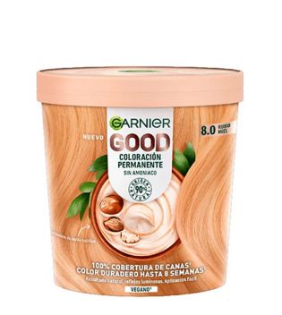 Garnier - Coloration permanente sans ammoniaque Good - 8.0 : Blond Miel