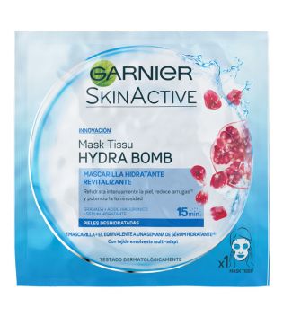 Garnier - Mask Tissu Hydra Bomb - Peau Déshydratée