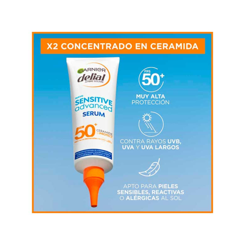 Garnier - Sérum Corporel Sensitive Advanced Delial SPF50+ Ceramide Protect