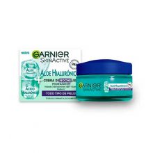 Garnier - *Skin Active* - Crème de nuit gelée hydratante Hyaluronic Aloe - Tous types de peaux
