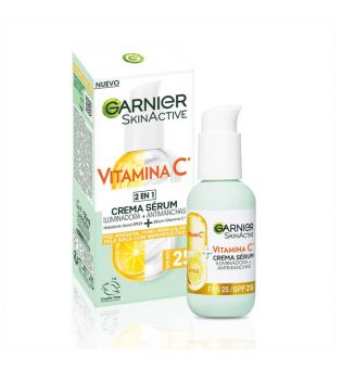 Garnier - *Skin Active*- Sérum crème éclaircissant et anti-imperfections à la vitamine C