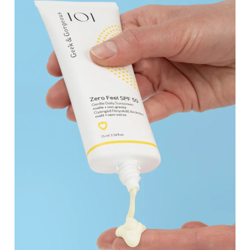 Geek & Gorgeous - Protection solaire pour le visage Zero Peel SPF 50