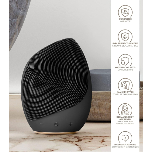 GESKE - Sonic Brosse nettoyante et massante pour le visage 5 en 1 - Or noir