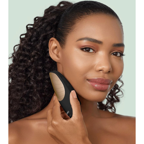 GESKE - Brosse Nettoyante et Massante pour le Visage Sonic Thermo 6 en 1 - Or Noir