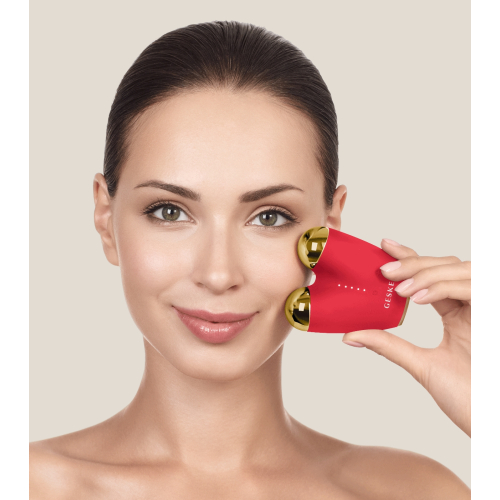 GESKE - *I love myself* - Appareil de massage Microcurrent Face-Lifter 6 In 1 - Red