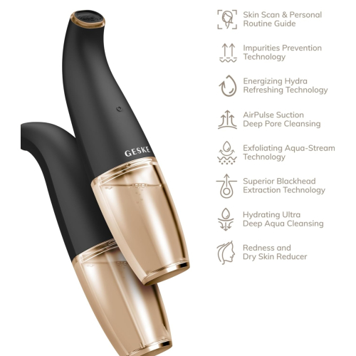 GESKE - Nettoyant Aqua-Stream Face Cleanser 8 in 1 - Black Gold