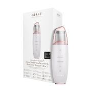GESKE - Nettoyant MicroCurrent Skin Scrubber & Blackhead Remover 9 en 1 - Or rose blanc