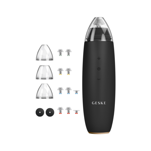 GESKE - Nettoyant MicroDermabrasion Blackhead Remover 7 in 1 - Black