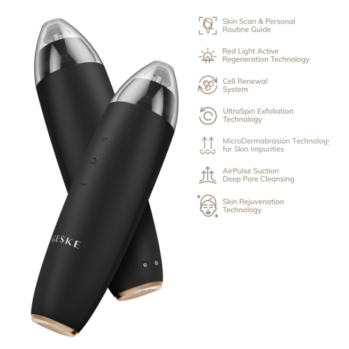 GESKE - Nettoyant MicroDermabrasion Blackhead Remover 7 in 1 - Black