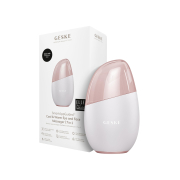 GESKE - Appareil de massage 7 en 1 pour les yeux et le visage Cool & Warm - White Rose Gold