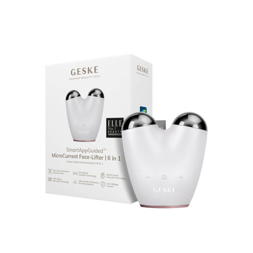 GESKE - Masseur Microcurrent Face-Lifter 6 In 1 - Blanc