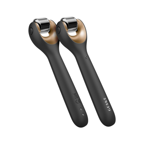 GESKE - Rouleau facial à micro-aiguilles 9 en 1 - Or noir