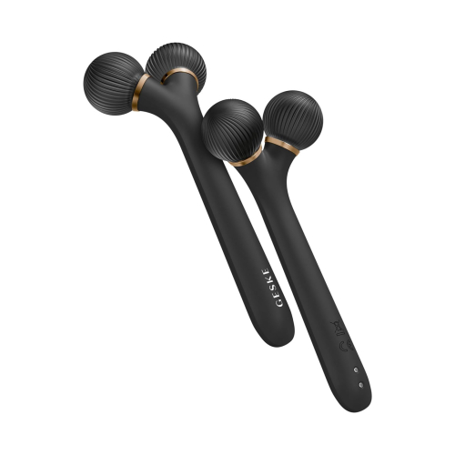GESKE - Rouleau Facial Sonique 4 en 1 - Or Noir