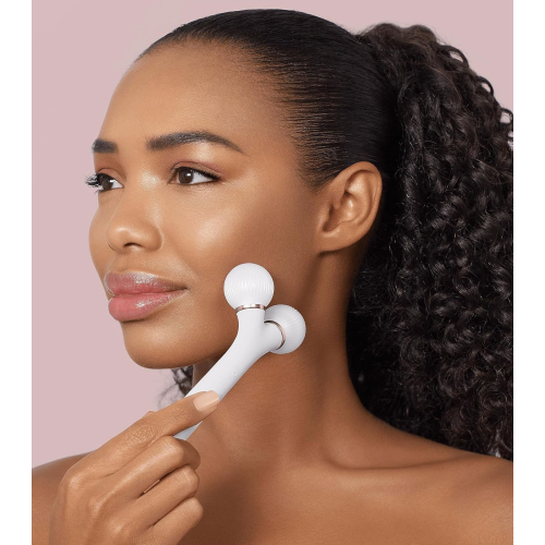 GESKE - Rouleau Facial Sonique 4 en 1 - Or Rose Blanc