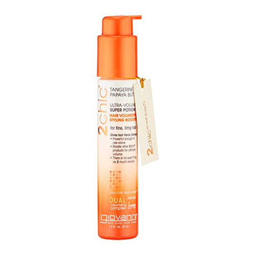 Giovanni - Potion de Super Ultra-Volume cheveux style Booster 2Chic - Mandarine et papaye beurre