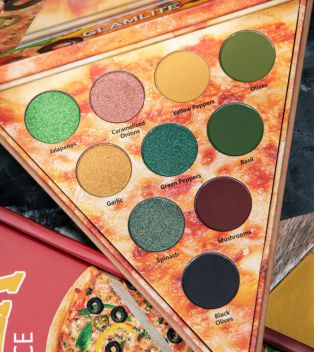 Glamlite - Palette de fard à paupières Pizza Slice - Veggie Lovers