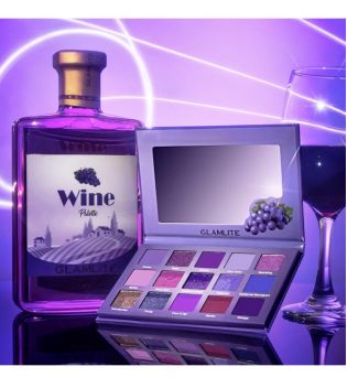 Glamlite - *Happy Hour Collection* - Palette d'ombres à paupières Wine