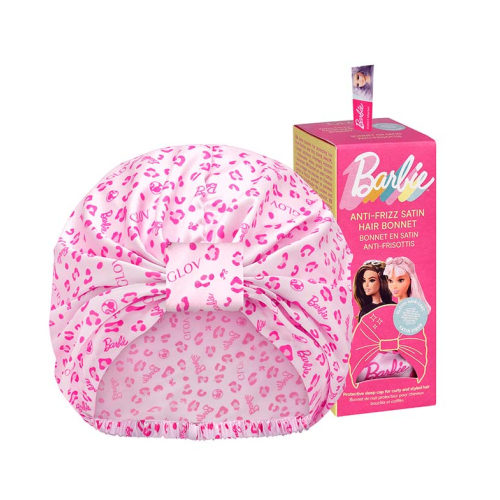 GLOV - *Barbie* - Bonnet de nuit anti-frisottis en satin - Pink Panther