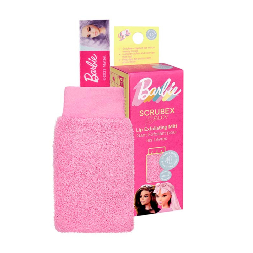 GLOV - *Barbie* - Gant Exfoliant pour les Lèvres Scrubex Pink