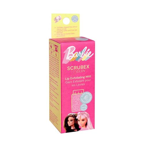 GLOV - *Barbie* - Gant Exfoliant pour les Lèvres Scrubex Pink