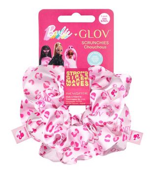 GLOV - *Barbie* - Pack de 3 chouchous - Pink Panther