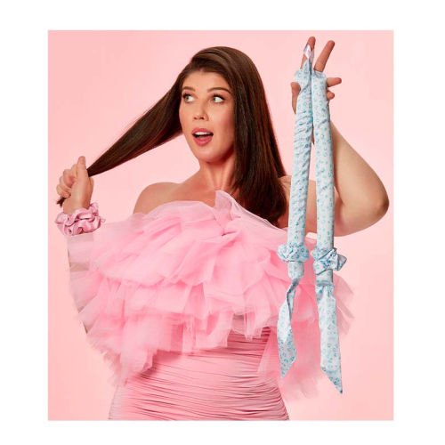 GLOV - *Barbie* - Set pour boucler les cheveux sans chaleur Cool Curl - Blue Panther