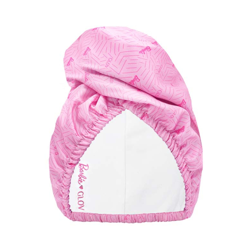 GLOV - *Barbie* - Serviette turban en satin et tissu - ZigZak