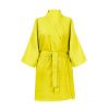 GLOV - Peignoir en éponge ultra absorbant Kimono Style - Citron vert