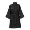 GLOV - Peignoir Ultra Absorbant Kimono Style - Noir