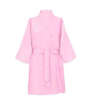 GLOV - Peignoir Ultra Absorbant Kimono Style - Rose