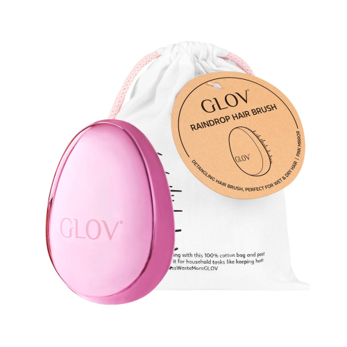 GLOV - Brosse démêlante Raindrop Hair Brush - Mirror