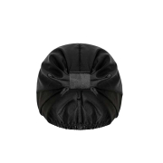 Glov - Bonnet de nuit anti-frisottis en satin - Noir