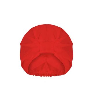 Glov - Bonnet de nuit anti-frisottis en satin - Rouge
