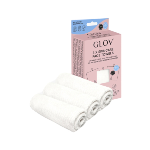 GLOV - Pack 3 serviettes faciales en microfibre Luxury Face