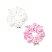 GLOV - Pack de 2 chouchous Satin Scrunchies taille M