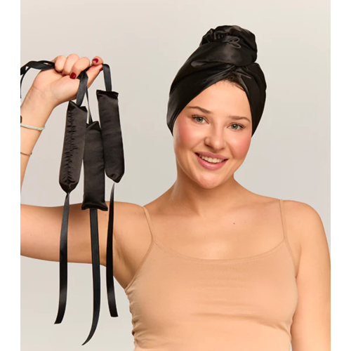 GLOV - Rouleaux à friser les cheveux sans chaleur Ribbon Rollers - Rose