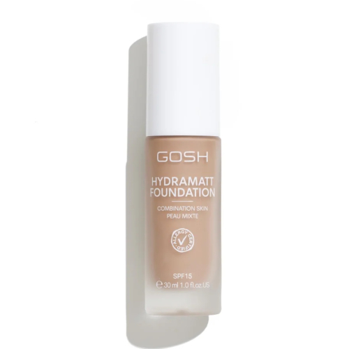 Gosh - Fond de teint hydratant Hydramatt SPF15 - 012N: Medium Dark