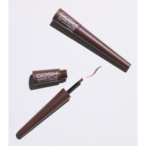 Gosh - Eyeliner liquide Slanted Pro Liner - 003: Matt Brown