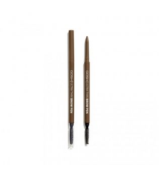 Gosh - Crayon à sourcils Ultra Thin Brow Pen - 002: Grey Brown