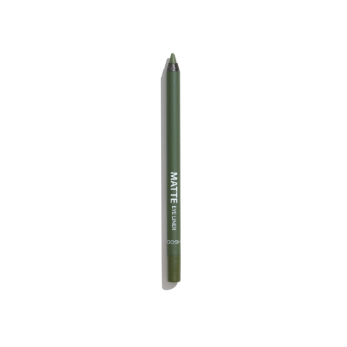 Gosh - Crayon Eyeliner Matte Eye Liner - 018: Olive Green