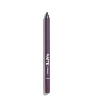 Gosh - Crayon eye-liner Matte Eye Liner - 019: Dusty Violet