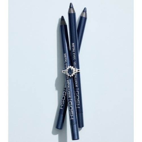 Gosh - Eye-Liner Waterproof Metal Eyes - 008: Sapphire Night