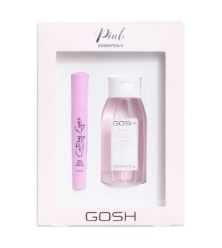Gosh - Coffret mascara et démaquillant Pink Essentials