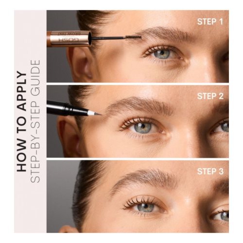 Gosh - Teinture des sourcils - Brow Tint - 002: Dark Brown